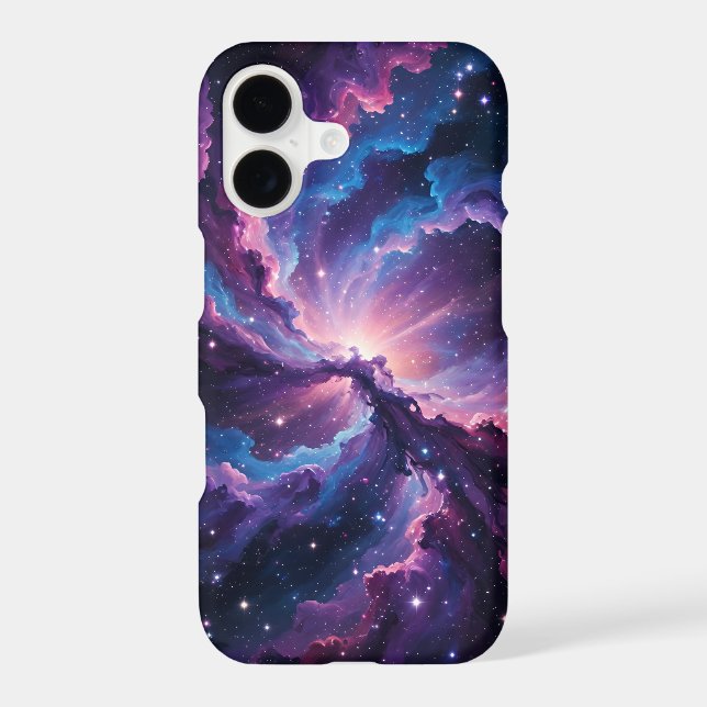 Purple Nebula Galaxy Phone Case | Cosmic (Back)
