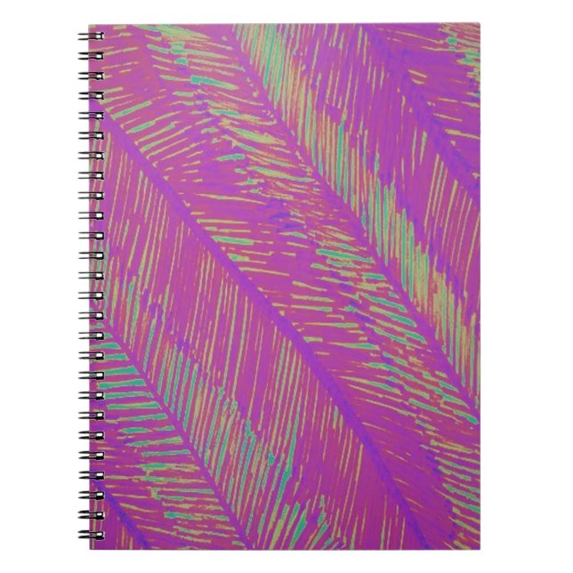 Purple Neon Palms Notebook (Front)