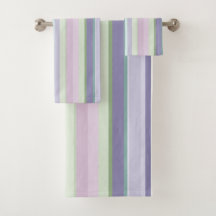 Purple, Neptune, sea green, and Lavender stripes