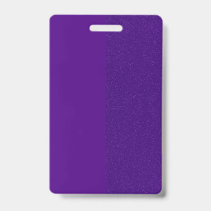 Purple Noise Custom Name Badge ID Badge
