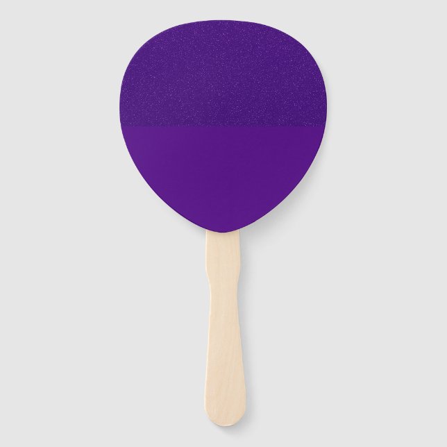 Purple Noise-Effect Guitar-Pick Fan – Customisable (Front)