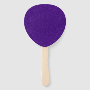 Purple Noise-Effect Heart Paddle Fan – Customise