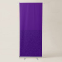 Purple Noise Retractable Banner – Customisable