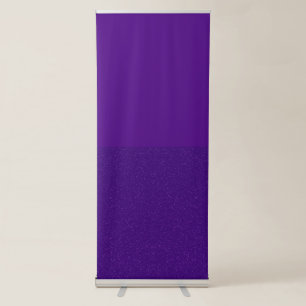 Purple Noise Retractable Banner – Customisable