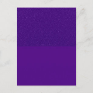 Purple Noise Split Announcement Postcard (Custom)
