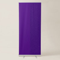 Purple Noise Vertical Banner Stand – Customisable