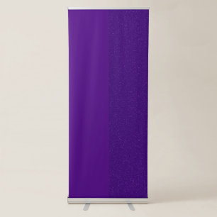 Purple Noise Vertical Banner Stand – Customisable
