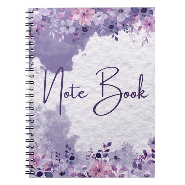 Purple  notebook (Front)