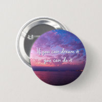Purple ocean sunset photo dream it do it quote