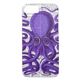Purple Octopus iPhone 8/7 Case