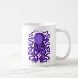 Purple Octopus Coffee Mug