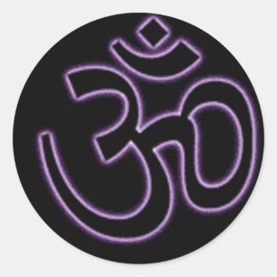 Purple Ohm Sticker