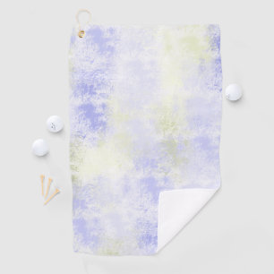 Purple Olive Abstract Golf Towel