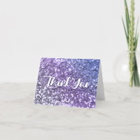 Purple Ombre Chunky Glitter