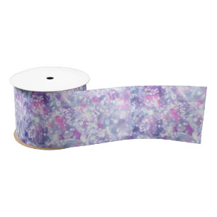 Purple ombre glitter sprinkles sparkles satin ribbon