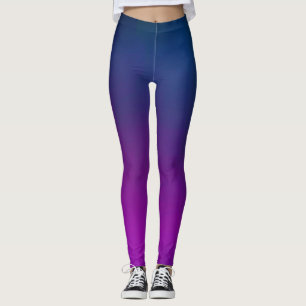 Purple Ombre Leggings