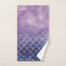 Purple Ombre Mermaid Sparkling