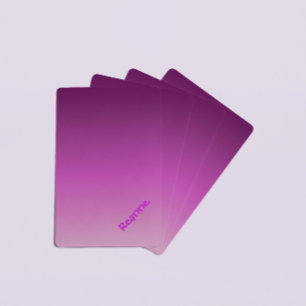 Purple Ombre Playing Cards