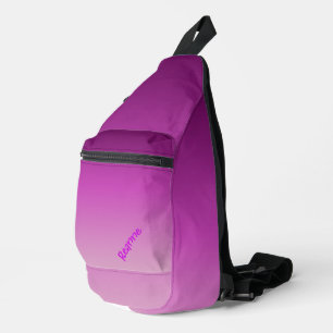 Purple Ombre Sling Bag
