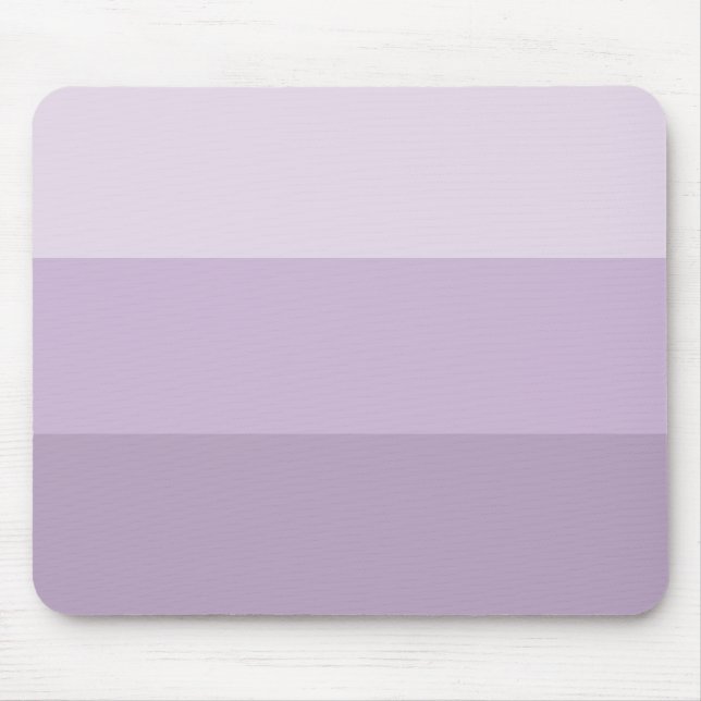 Purple Ombre Striped Mouse Mat (Front)