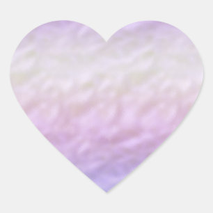 Purple Ombre Unicorn Heart Sticker