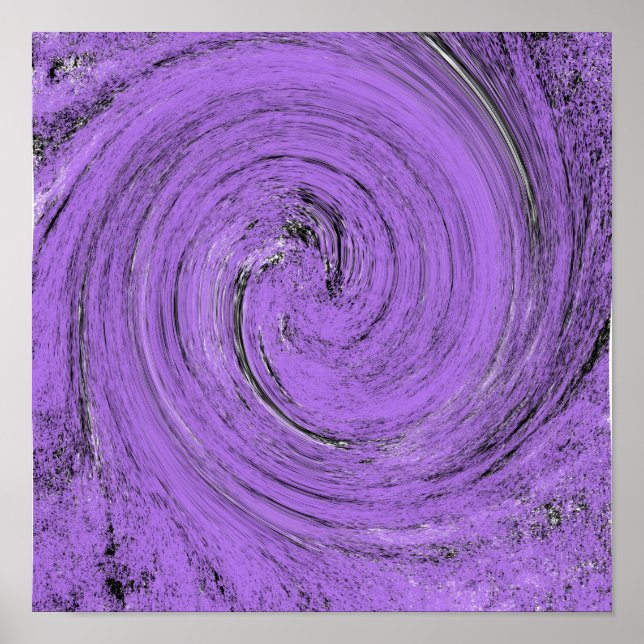 Purple on Purple Posters (Front)