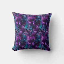 Purple Opal Water Pillow - Abstract Crystals