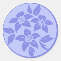 Purple or Lavender Envelope Seals / Gift Tags