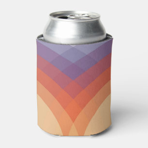 Purple, orange and blue colourful pastel arches can cooler