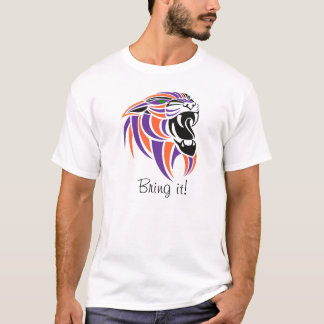 Purple, Orange, Black, Bring It! T-Shirt
