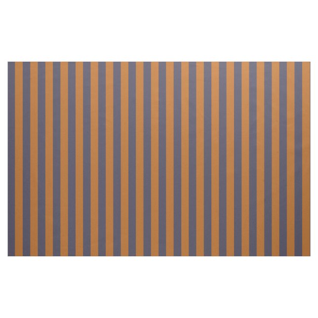 Purple Orange Stripes Pattern Fabric (Yard)