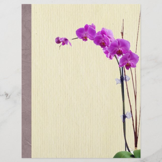 Purple orchid (Front)