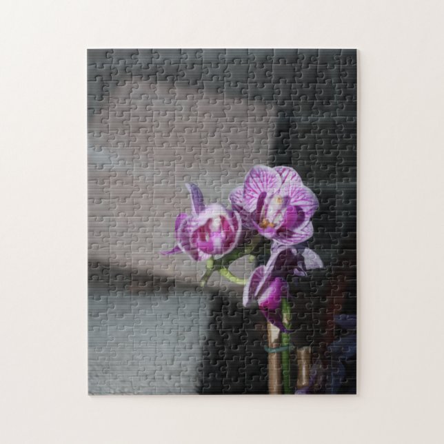 Purple Orchid Jigsaw Puzzle (Vertical)