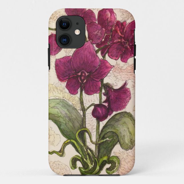 Purple Orchid – Mate Barely There iPhone 5/5S Case (Back)