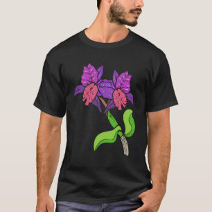 Purple Orchid Plant Hoarder T-Shirt