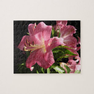 Purple orchid puzzle