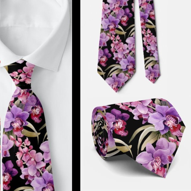 Purple Orchid Tie (Creator Uploaded)