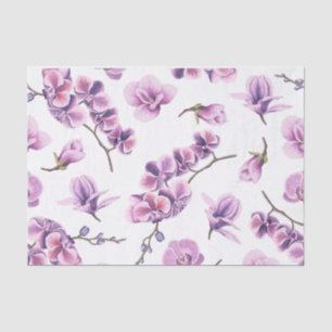 Purple Orchid Tissue Paper 