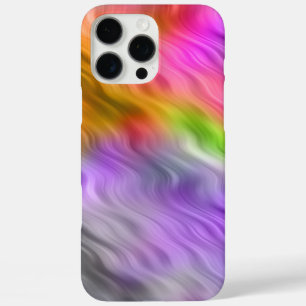 Purple Orchid Wavy Texture iPhone 16 Pro Max Case