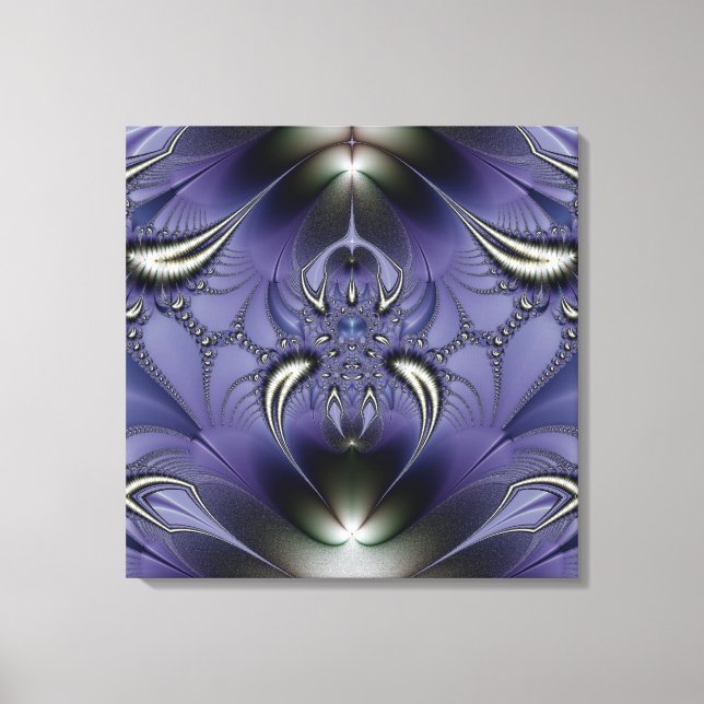 Purple Ornament Canvas Print (Front)
