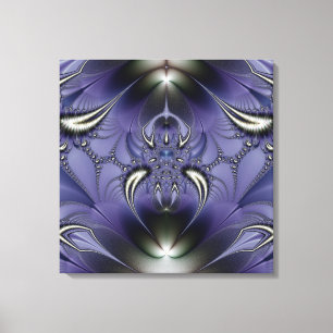 Purple Ornament Canvas Print