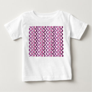 Purple Oval Strings Baby T-Shirt