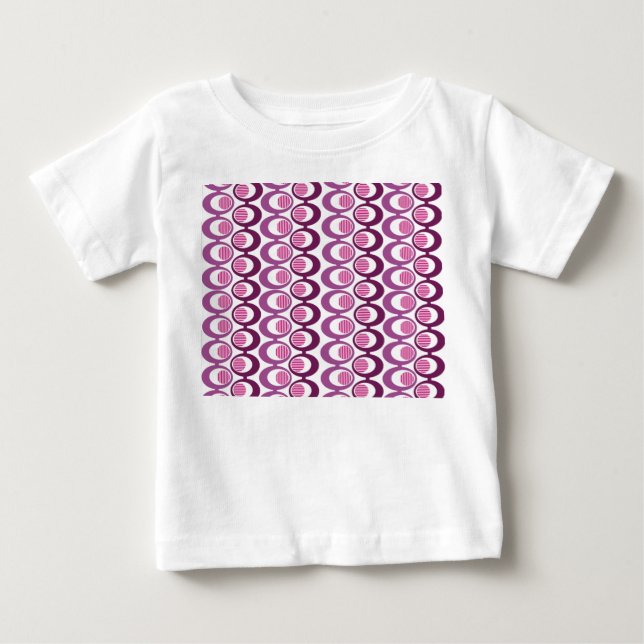 Purple Oval Strings  Baby T-Shirt (Front)