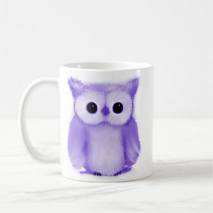 Purple Owl Coffee Mug