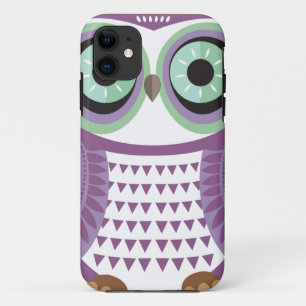 Purple Owl iPhone 5 Case