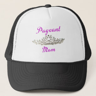 Purple Pageant Mum Trucker Hat