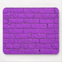 Purple Painted Brick Wall