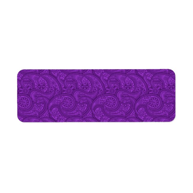 Purple Paisley (Front)
