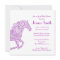 Purple Paisley Horse Baby Shower