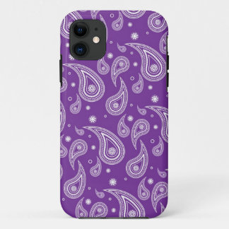 Purple Paisley iPhone 5 Phone Case